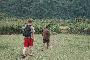 heading into the cave outside of Vang Vieng