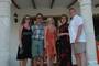 Tina, Chad, Stephannie, Linda and Ron before the wedding